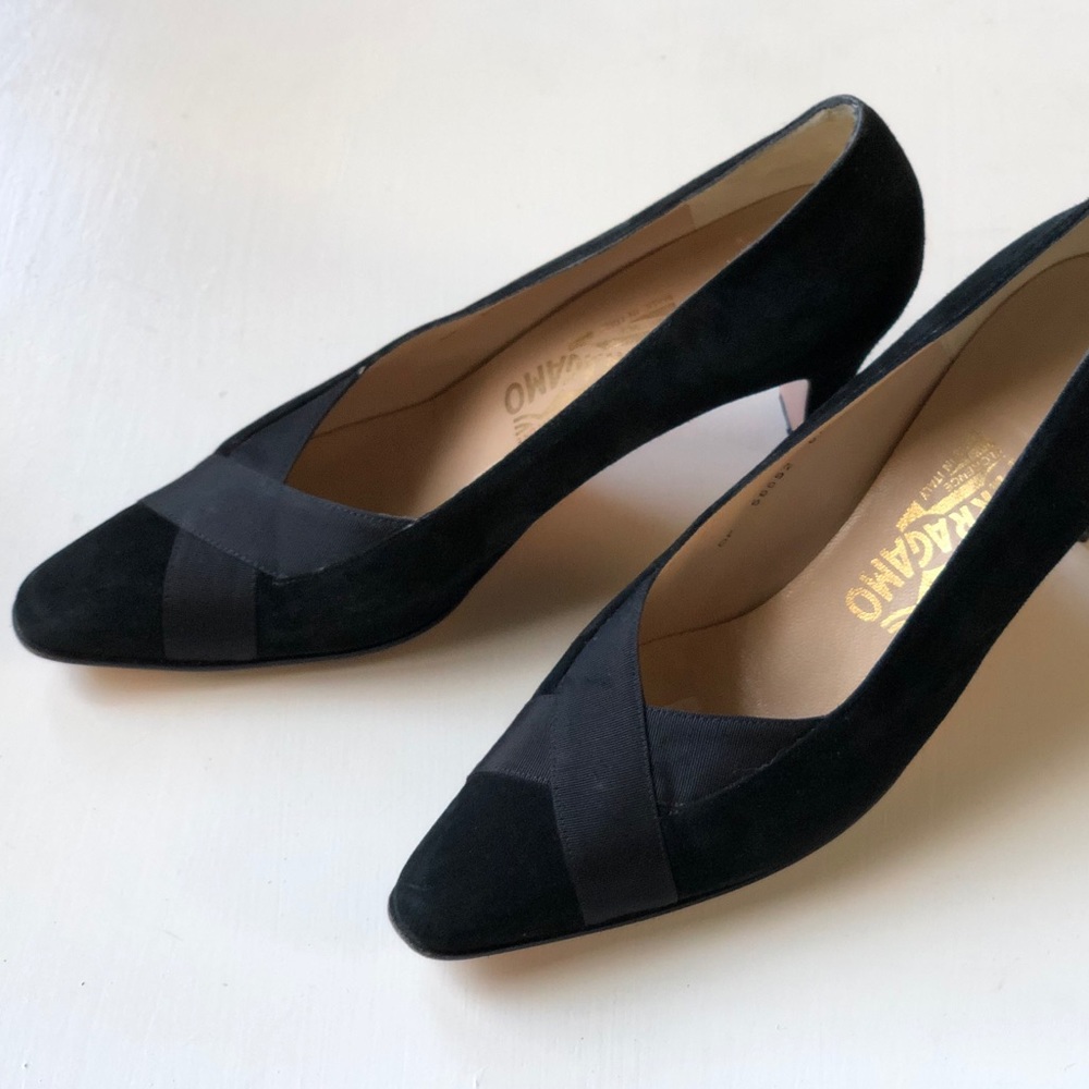 Salvatore Ferragamo Black Heels